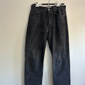 AGOLDE Straight Black 90’s Jean